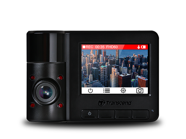 Transcend DrivePro 550 Dual Lens Dashcam w/ FREE 64GB microSD for Car SUV  etc
