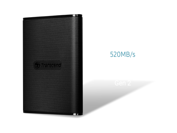 Transcend ESD270C 500 Go USB-C - Disque SSD Externe - Disque dur externe -  Transcend