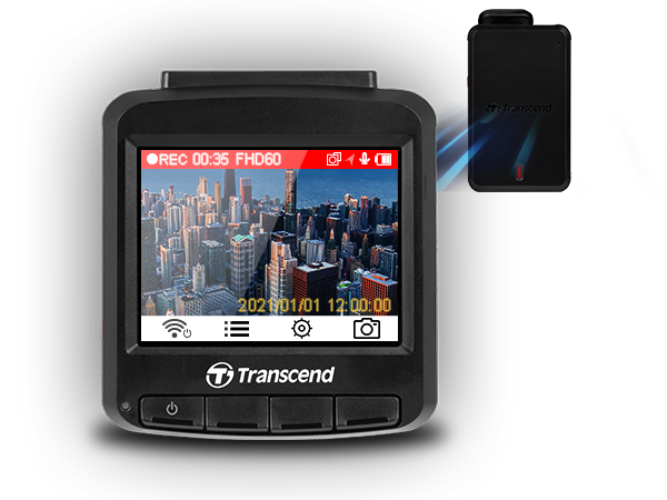 DrivePro 620  Dual Camera Dashcam - Transcend Information, Inc.