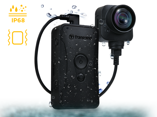 Buy Transcend TS64GDPB70A DrivePro Body Camera 70 QHD 1440p IP68  MIL-STD-810G with Built-in 64GB Memory, 9-Hour Battery Life and Tethered  Camera Online at Lowest Price Ever in India