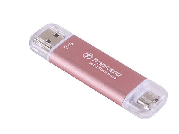 Transcend ESD310C 10Gbps USB-C/A 3.2 Gen 1x2 2TB SSD