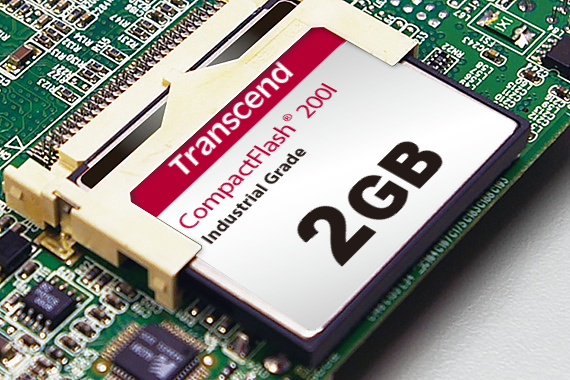 Transcend Industrial GRADE CompactFlash 2GB TS2GCF200I