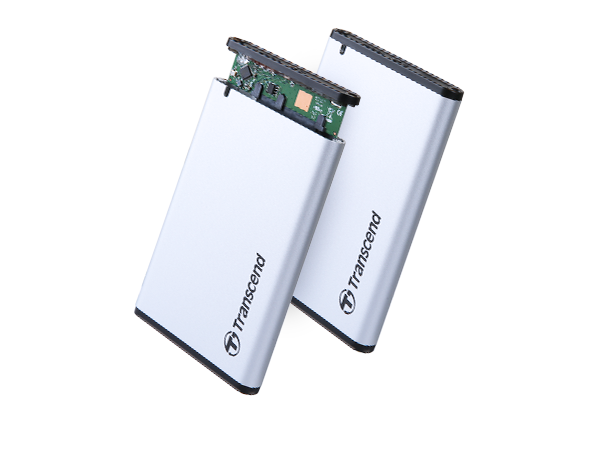 Transcend StoreJet 25S3 2.5 SSD/HDD Enclosure Kit Aluminum Housing