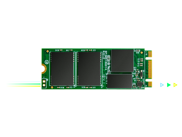 Transcend MTS602M 256 GB SSD interne SATA M.2 2260 SATA III au détail  TS256GMTS602M