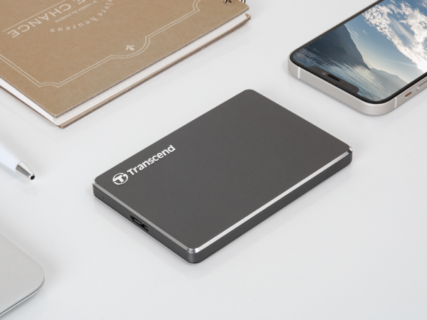 TRANSCEND Disque dur externe HDD StoreJet 2.5C3N - USB 3.0