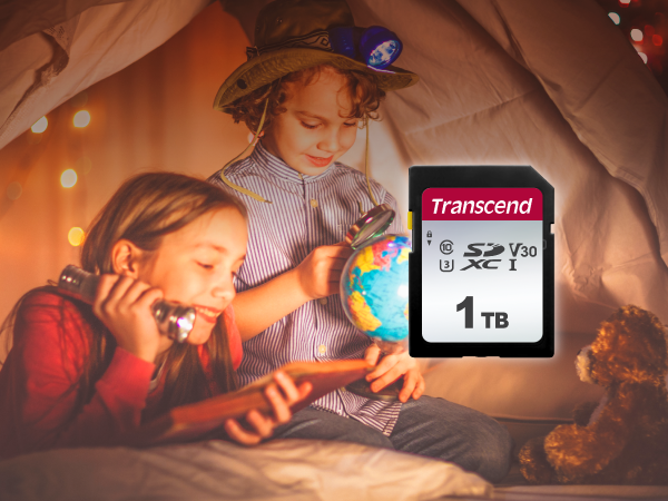 Transcend 4Go SDXC 300S Carte Mémoire UHS- I, C10, U3, V30, 4K, Full HD -  TS4GSDC300S : : Informatique