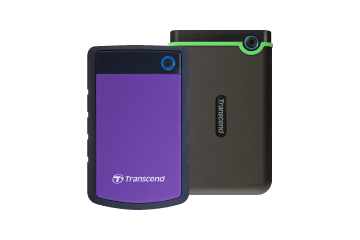 Disque Dur Externe Transcend 4 To StoreJet M3 USB 3.0, SuperSpeed,  Sauvegarde Automatique , Résistant aux Chocs