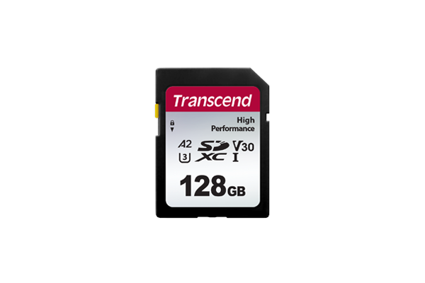 128 GB Transcend TS128GSDC330S Scheda di Memoria SDXC 330S