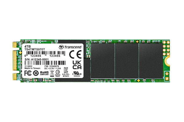 TS128GMTS970T-I, Disque SSD 128 Go M.2 2280 SATA III MTS970T-I