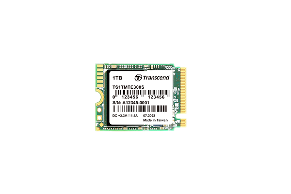 M.2 2230 NVMe SSD, PCIe Gen 3 and Gen 4