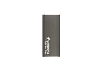 Disque SSD externe portable USB-C 512 Go - Transcend ESD300 Argent