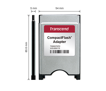 Advertiser snap Woods PCMCIA CompactFlash Adapter | DVD Writer & Adapter - Transcend Information,  Inc.