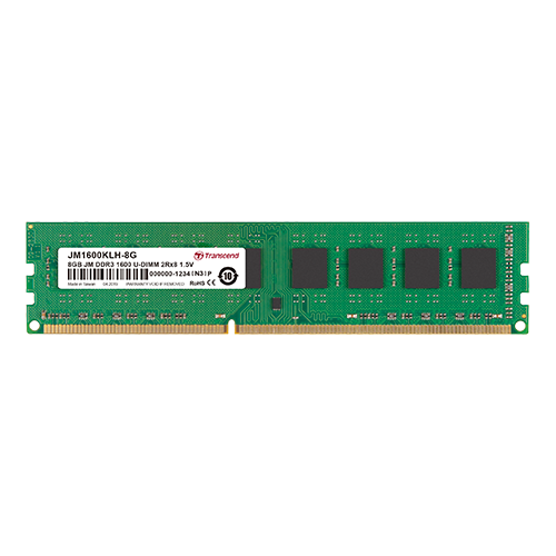 DDR3-1600 U-DIMM (JetRam)  - Transcend Information, Inc.