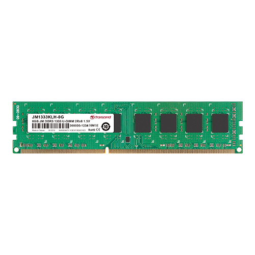 DDR3-1333 U-DIMM (JetRam) | - Transcend Information, Inc.