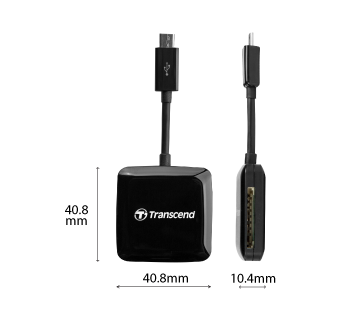 Transcend RDP9 Smart OTG Card Reader - USB