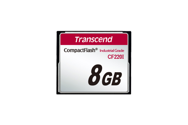 CompactFlash CF de Transcend 8GB 8G TS8GCF100I industriales de CF8G de ancho Temp SLC 