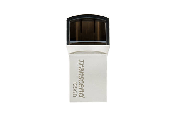 16GB Transcend JetFlash 890S OTG Flash Drive with USB3.1 and USB Type-C Connect 