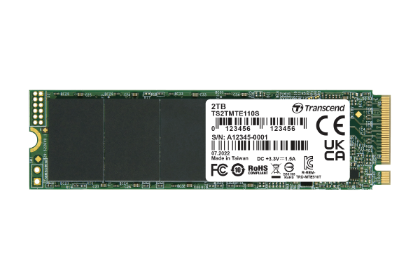 PCIe SSD 110S & 112S | PCIe M.2 SSDs - Transcend | Especialista en productos de almacenamiento multimedia