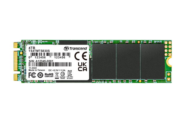 TS128GMTS830S, Disque SSD 128 Go M.2 SATA III MTS830S