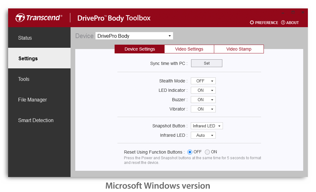 DrivePro Body Toolbox Software Download Transcend