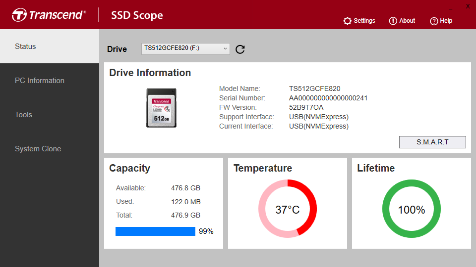 eruption servant Shipley SSD Scope | Software Download - Transcend Information, Inc.